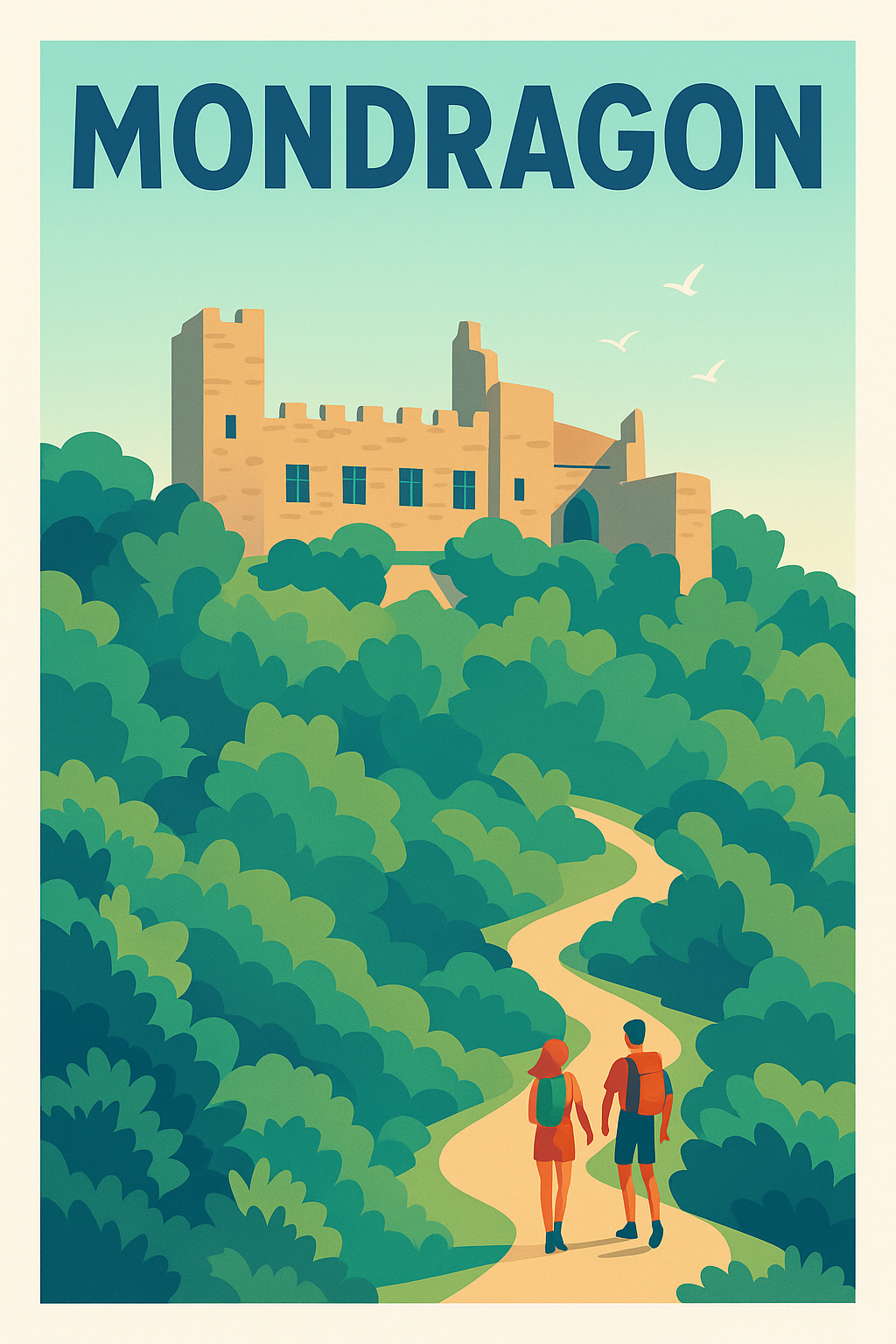 Affiche de Mondragon - Explorez l'évasion et l'aventure