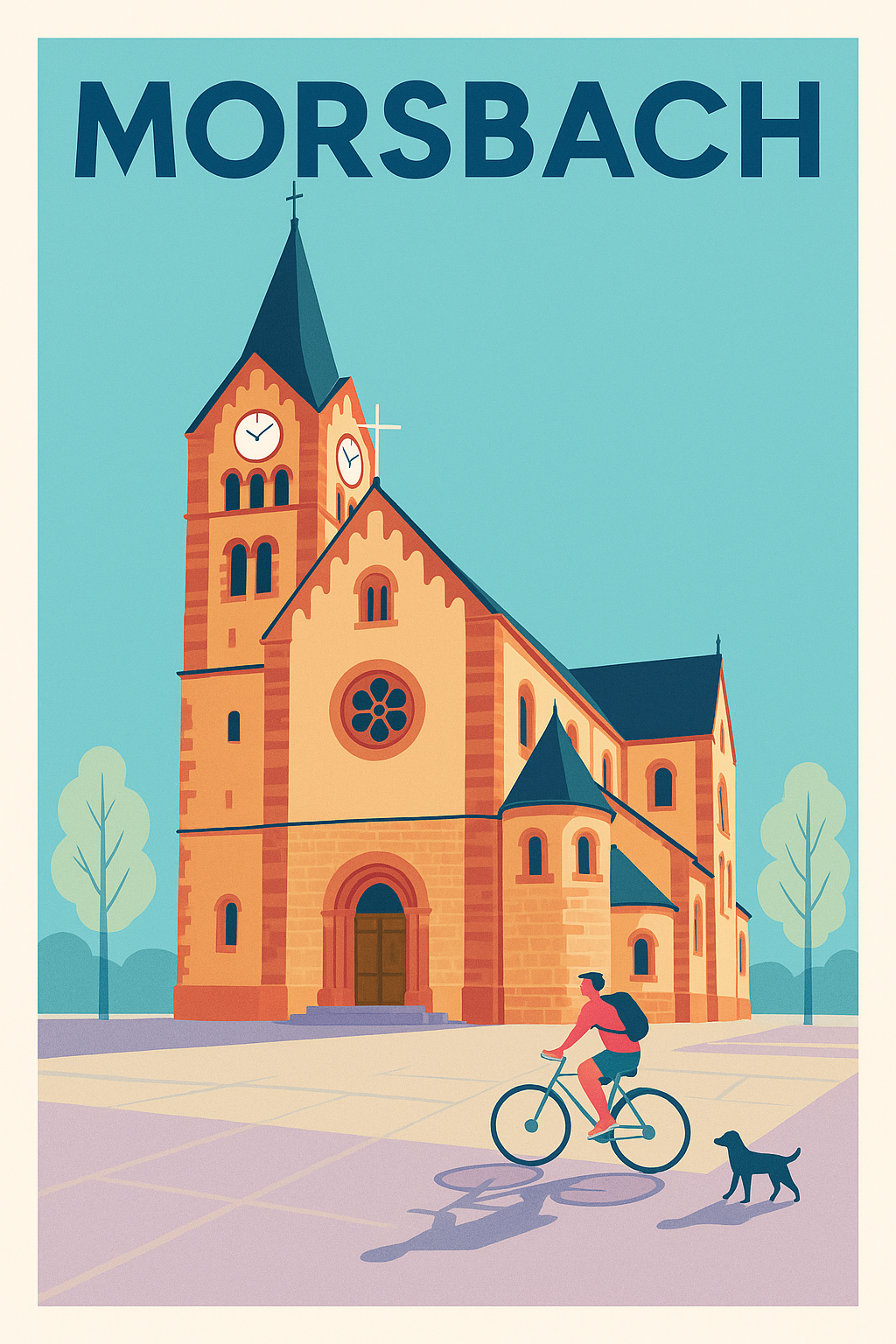 Affiche de Morsbach - Charme et sérénité au cœur de la ville