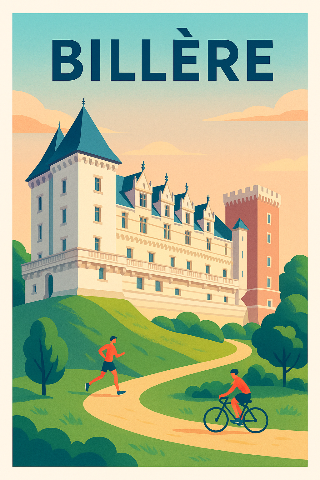 Affiche de Billère - Charme et Nature en Harmonie