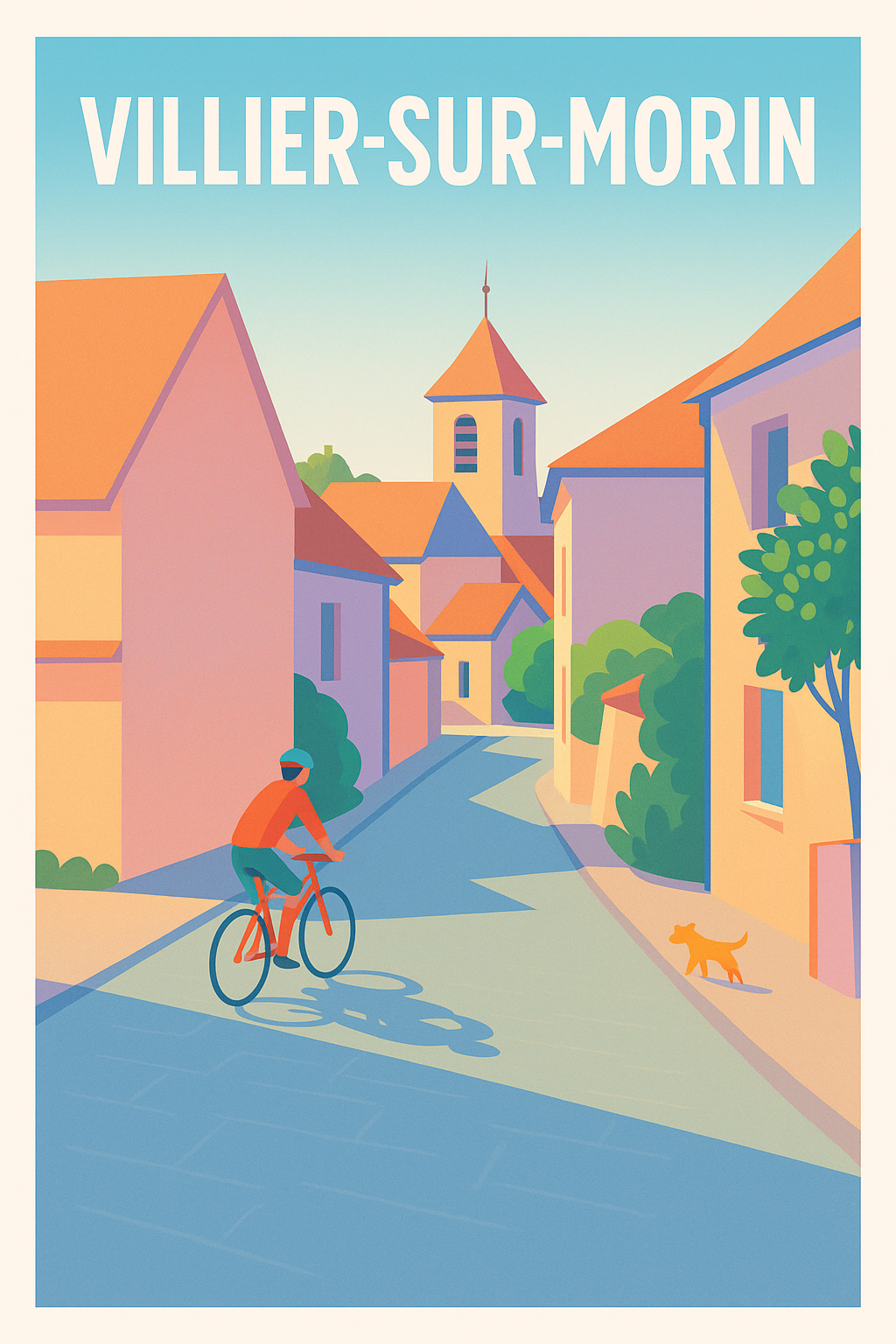 Affiche de Villiers-sur-Morin - Charme et douceur de la vie locale