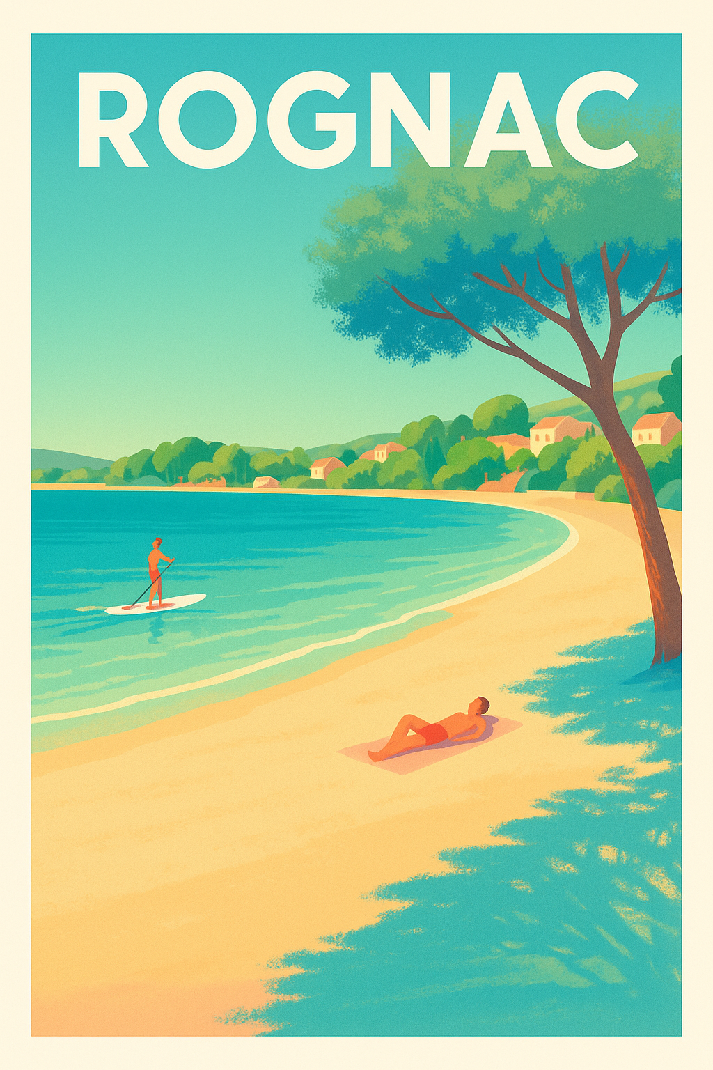 Affiche de Rognac - Échappée balnéaire en Provence