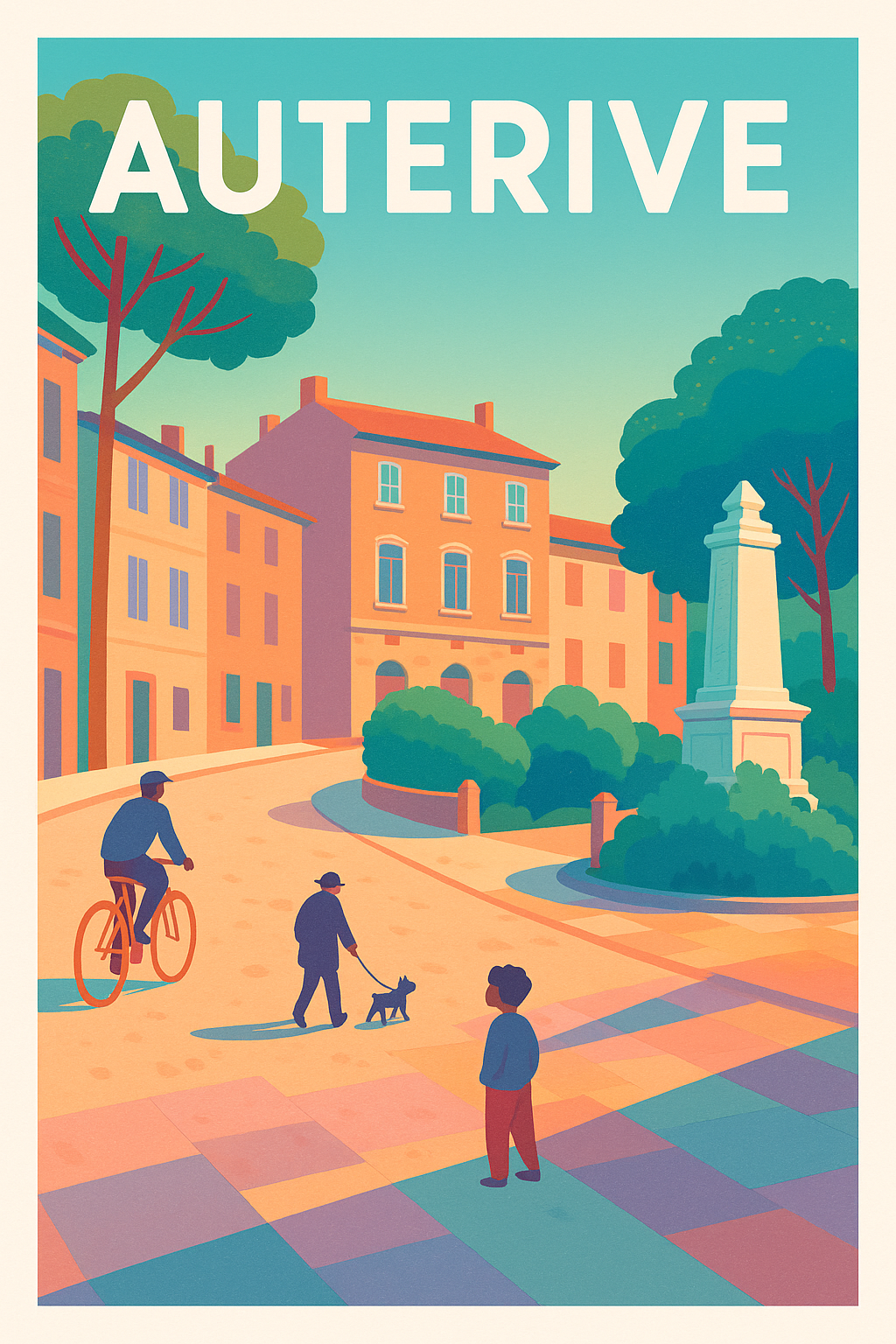 Affiche de Auterive - Douceur de vie au cœur du village