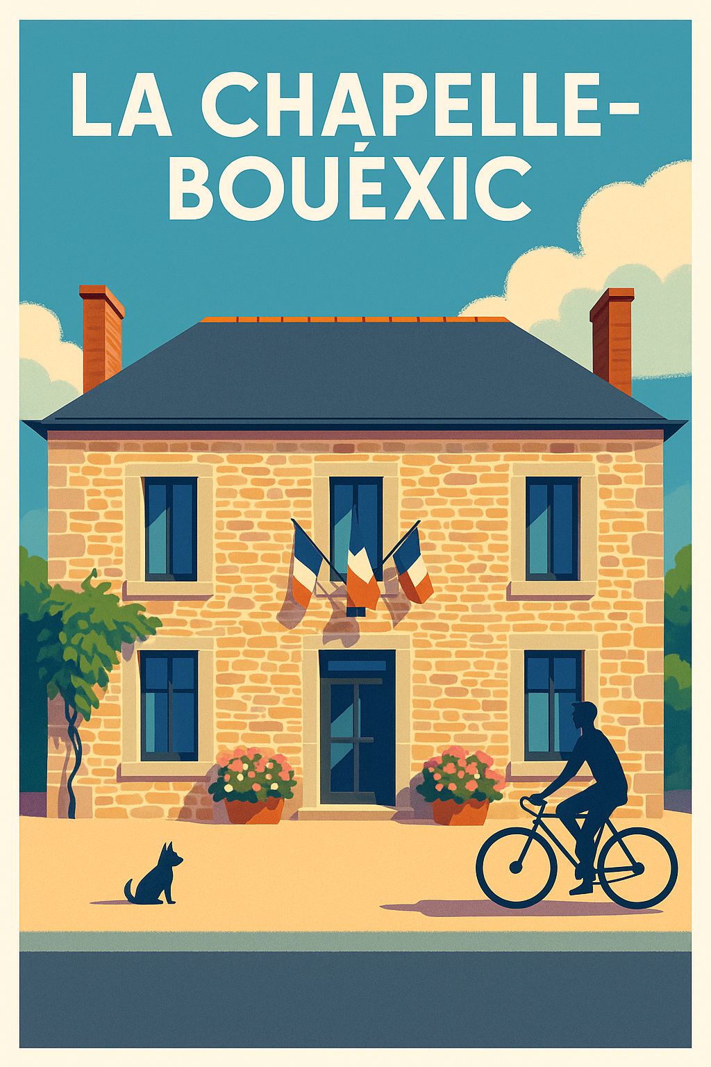 Affiche de La Chapelle-Bouëxic - Charme traditionnel breton en poster
