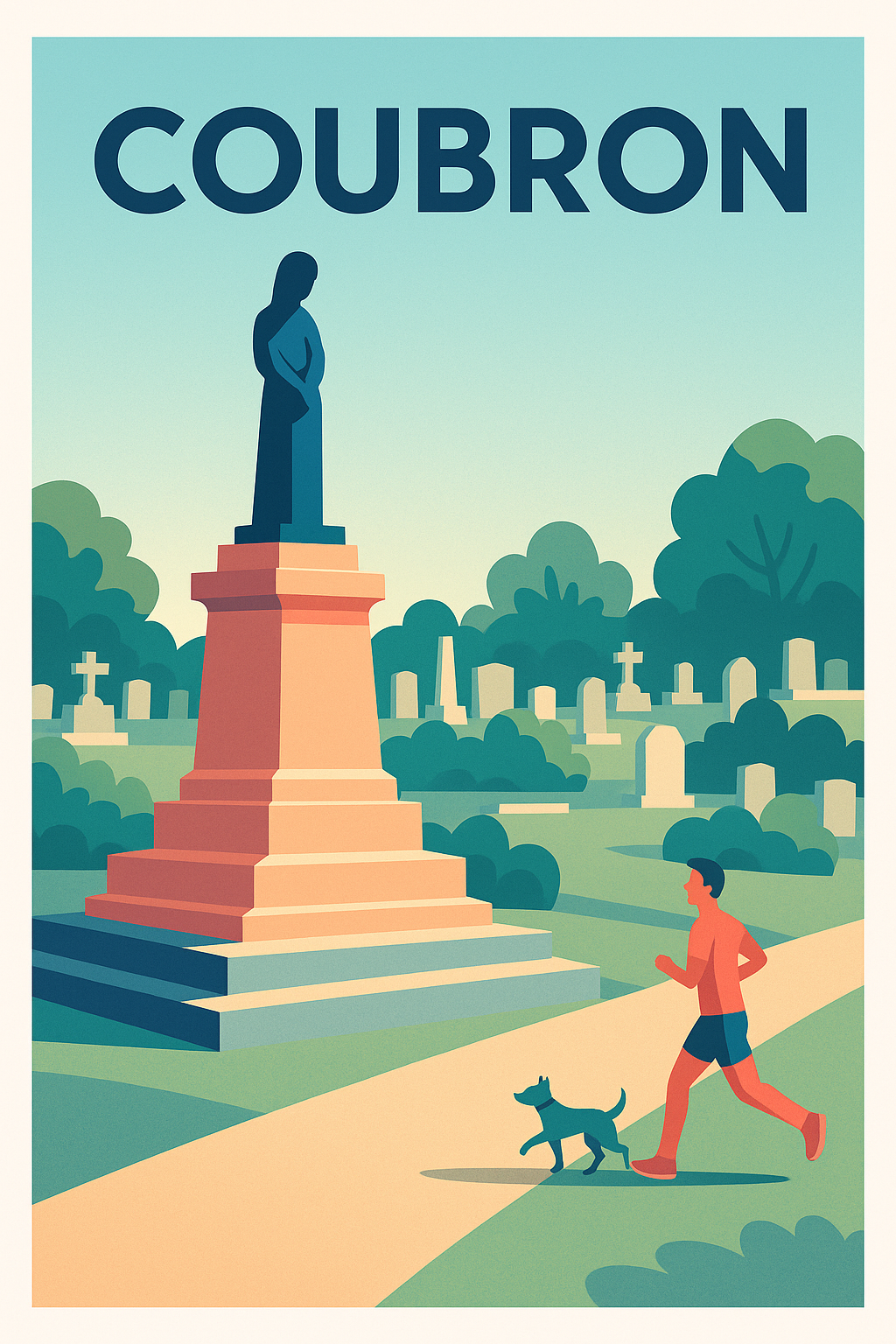 Affiche de Coubron - Évasion et sérénité au parc communal