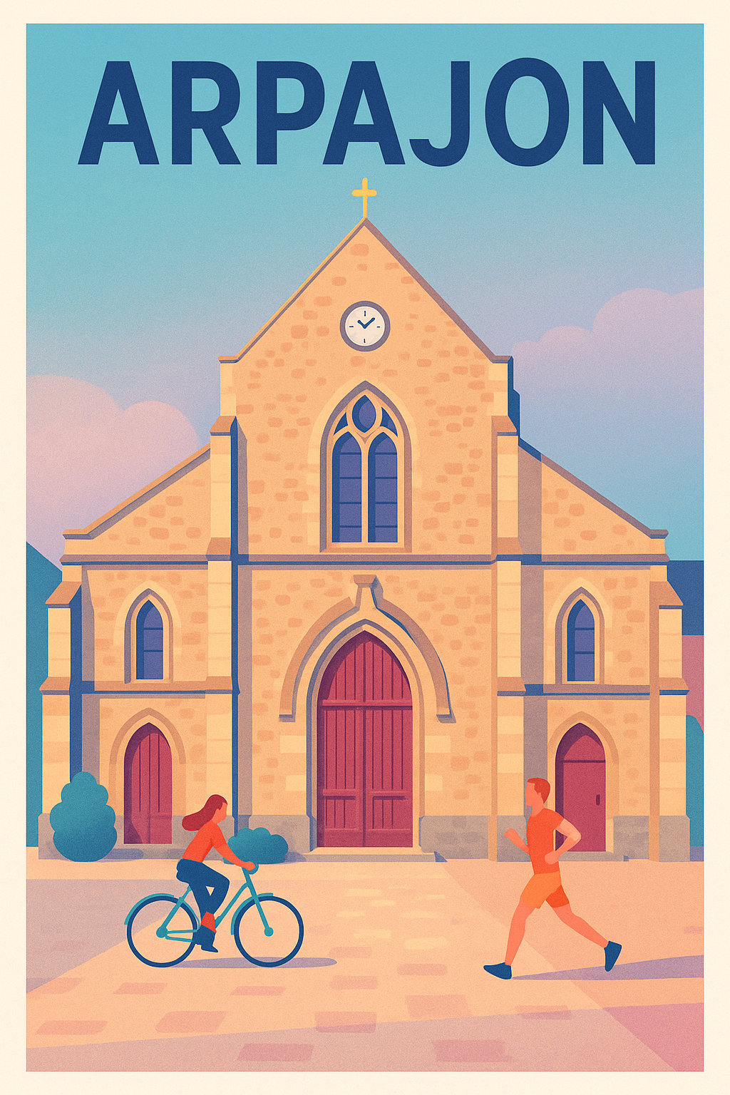 Affiche de Arpajon - Charme et sérénité au cœur de la ville