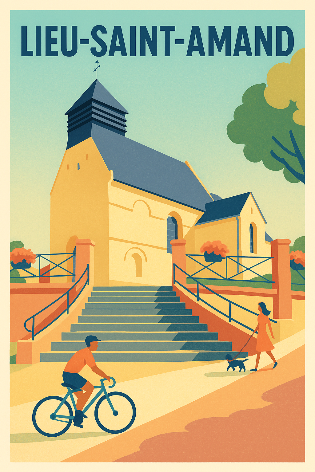 Affiche de Lieu-Saint-Amand - Atmosphère paisible et charme authentique