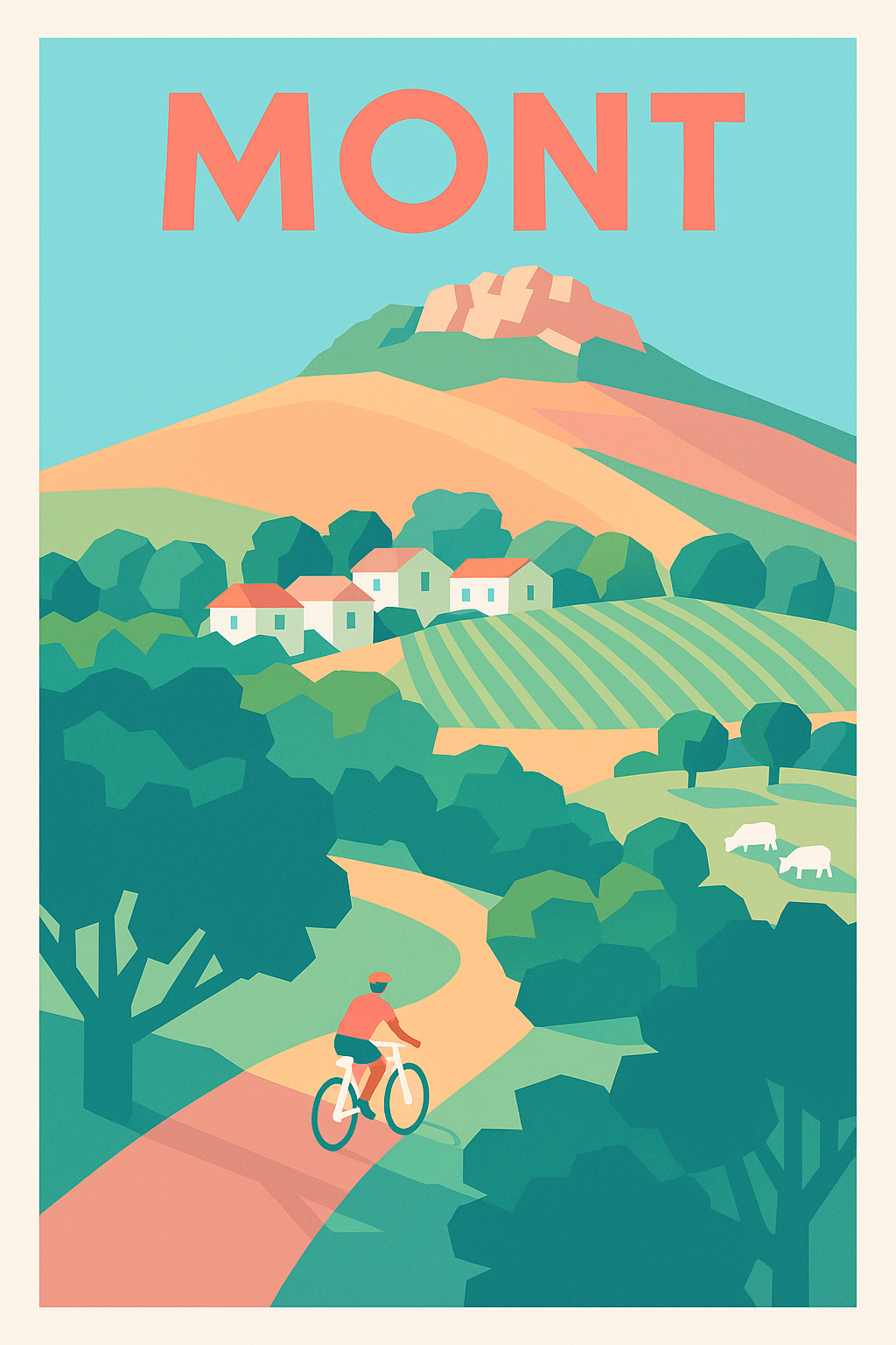 Affiche de Mont - Escapade bucolique en pleine nature