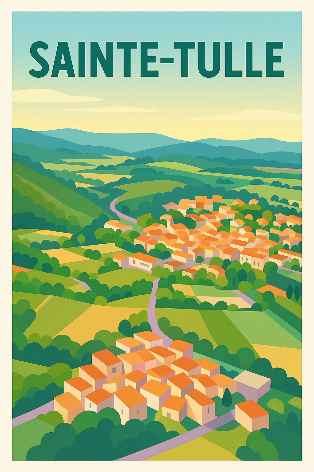 Affiche de Sainte-Tulle - Évasion bucolique au cœur de la Provence