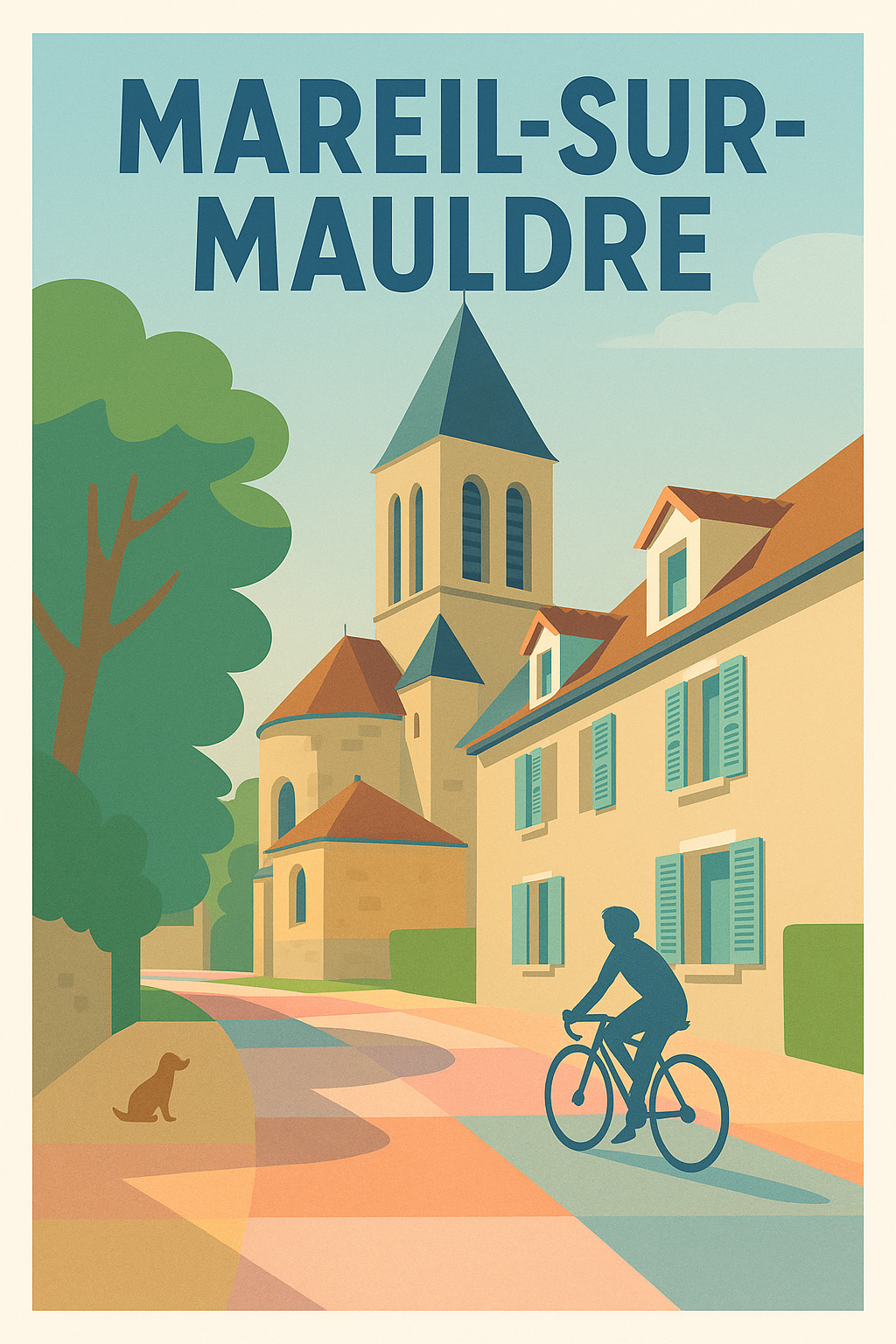 Affiche de Mareil-sur-Mauldre - Escapade paisible au cœur du village
