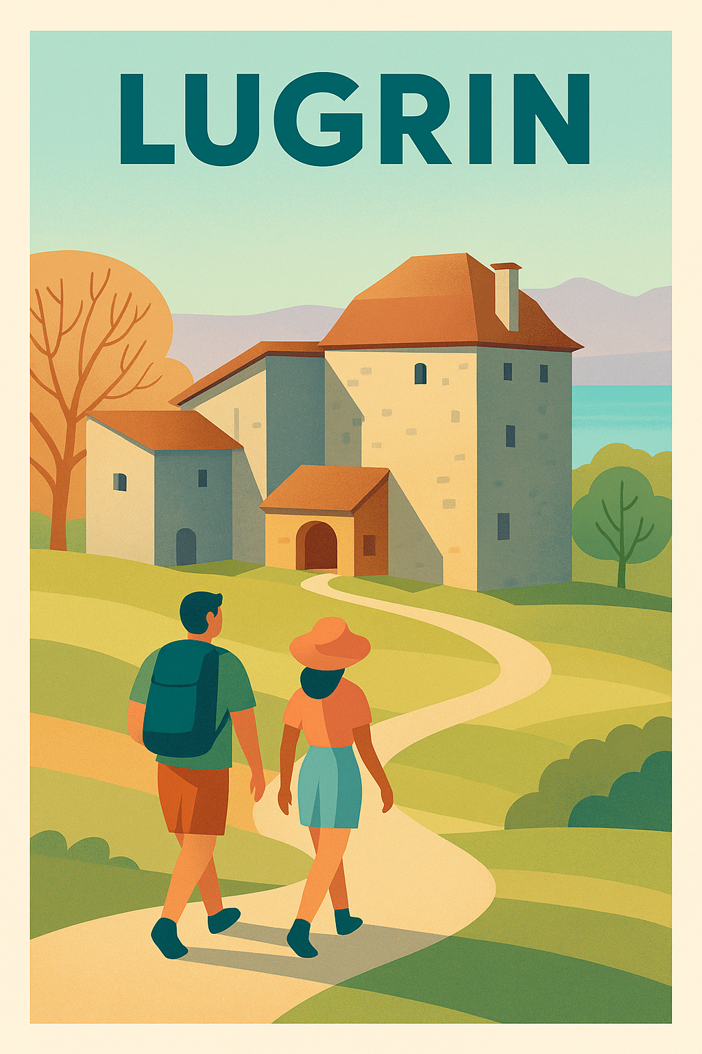 Affiche de Lugrin - Balade bucolique au cœur du patrimoine savoyard