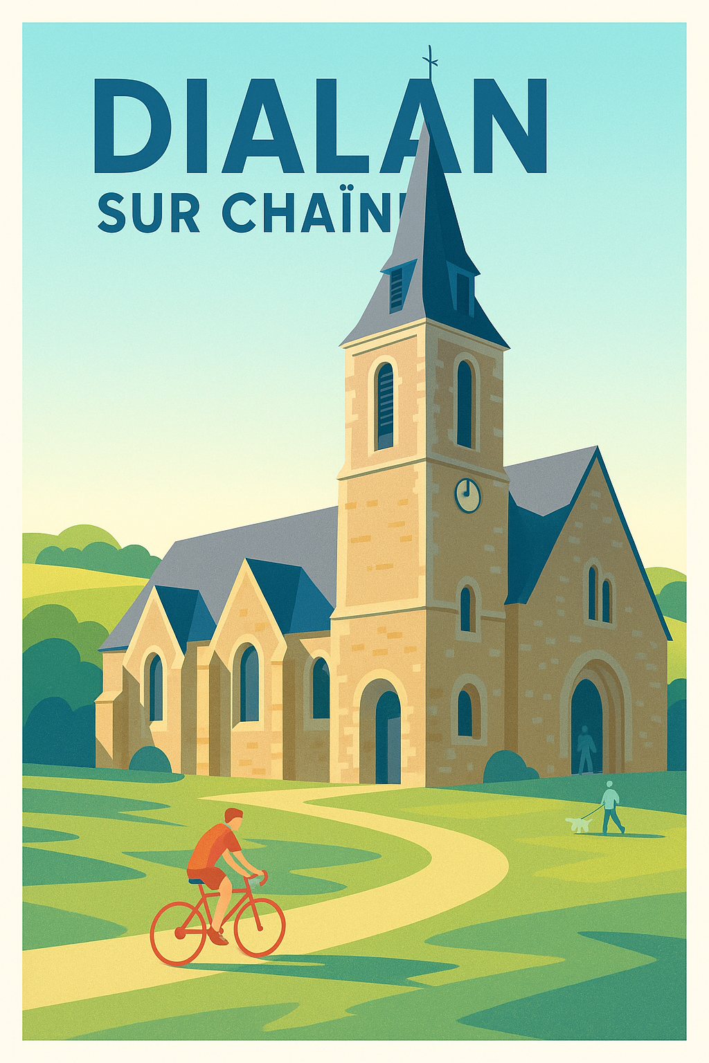 Affiche de Dialan sur Chaîne - Charme et sérénité au cœur de la campagne
