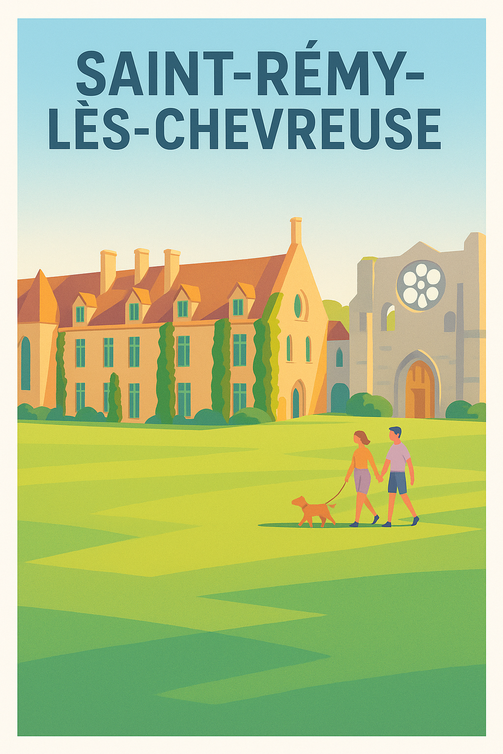Affiche de Saint-Rémy-lès-Chevreuse - Charme et sérénité au cœur de la nature