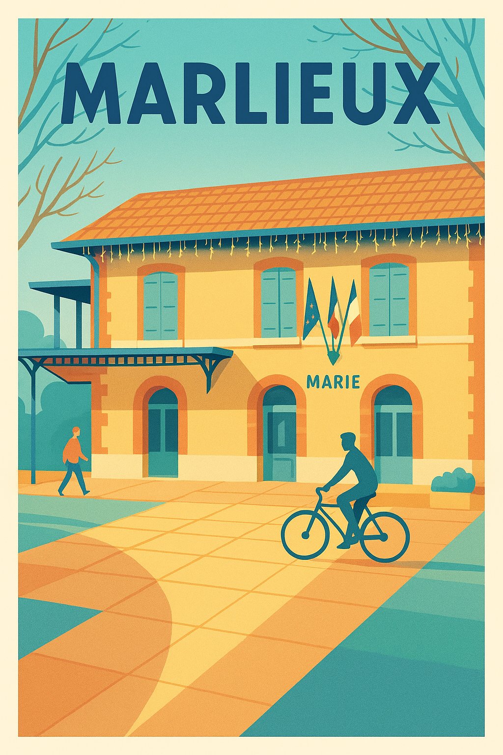 Affiche de Marlieux - Charme tranquille et convivialité locale