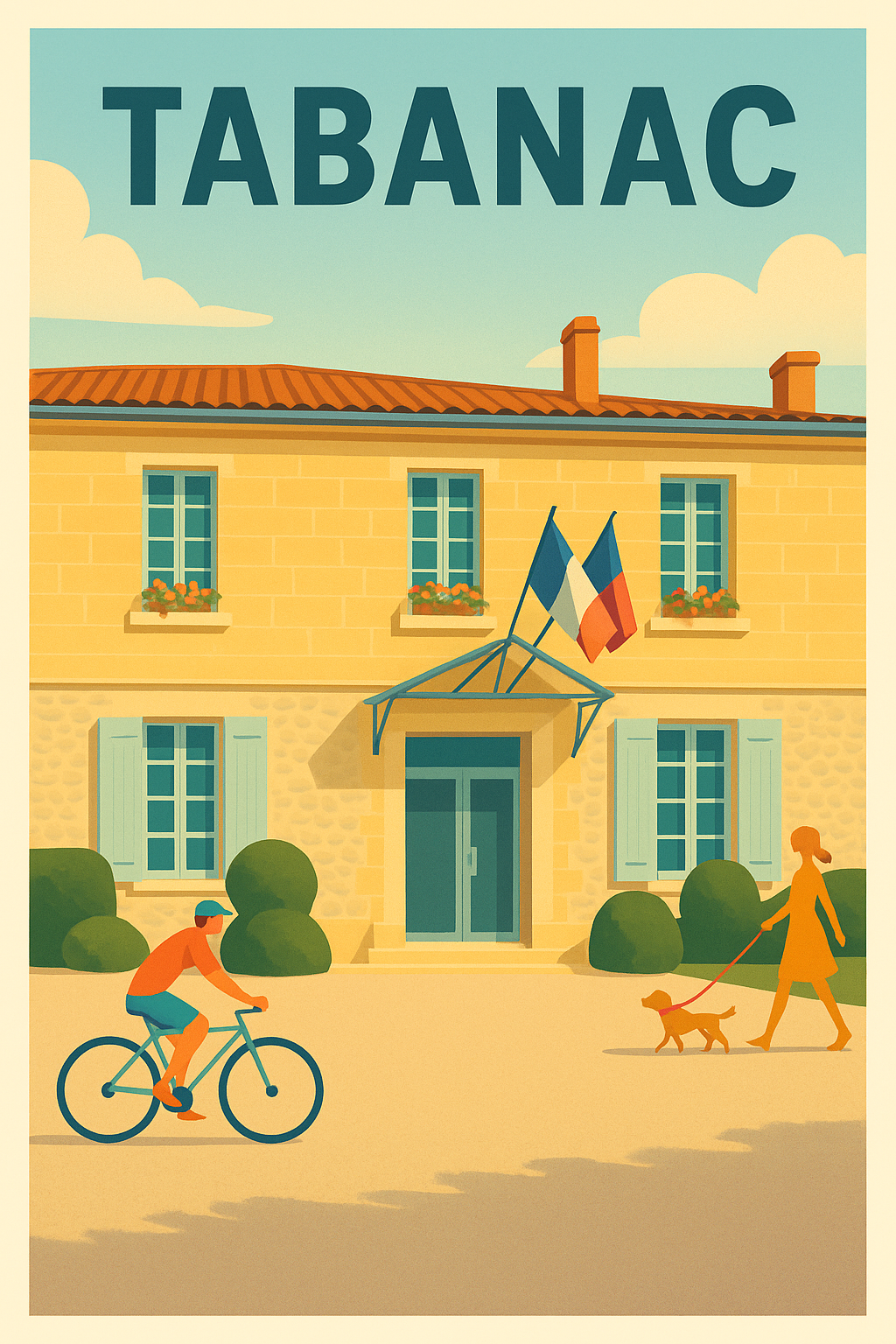 Affiche de Tabanac - Charme et douceur de la vie locale
