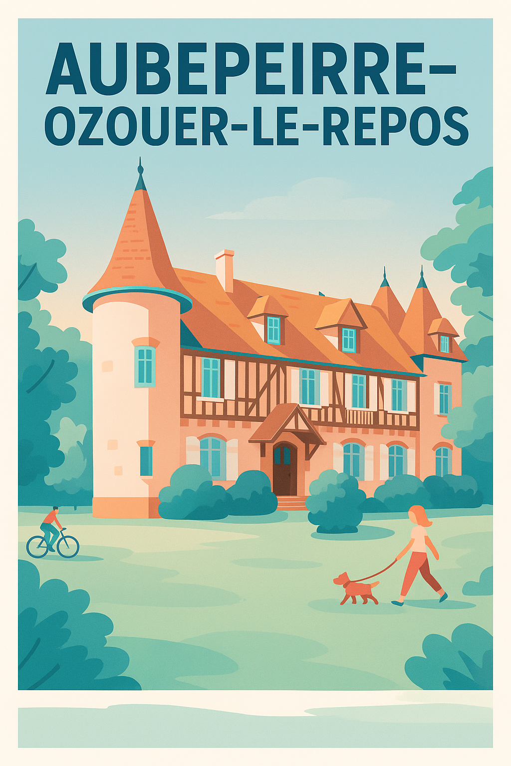 Affiche de Aubepierre-Ozouer-le-Repos - Charme et Sérénité en Pays de Brie