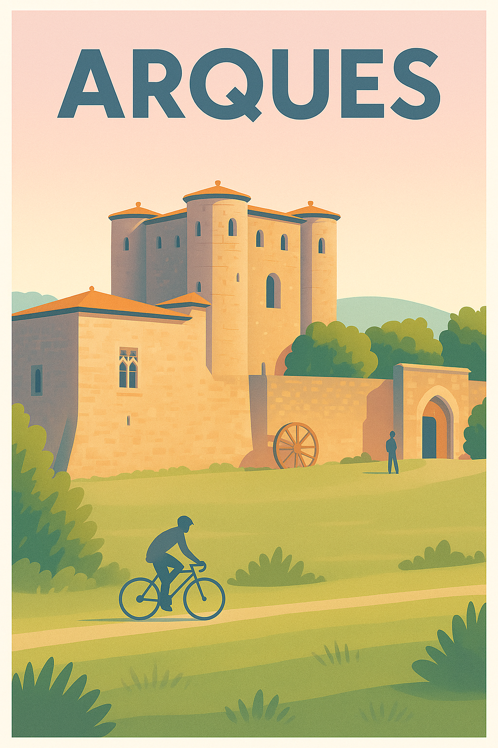 Affiche de Arques - Charme et sérénité médiévale