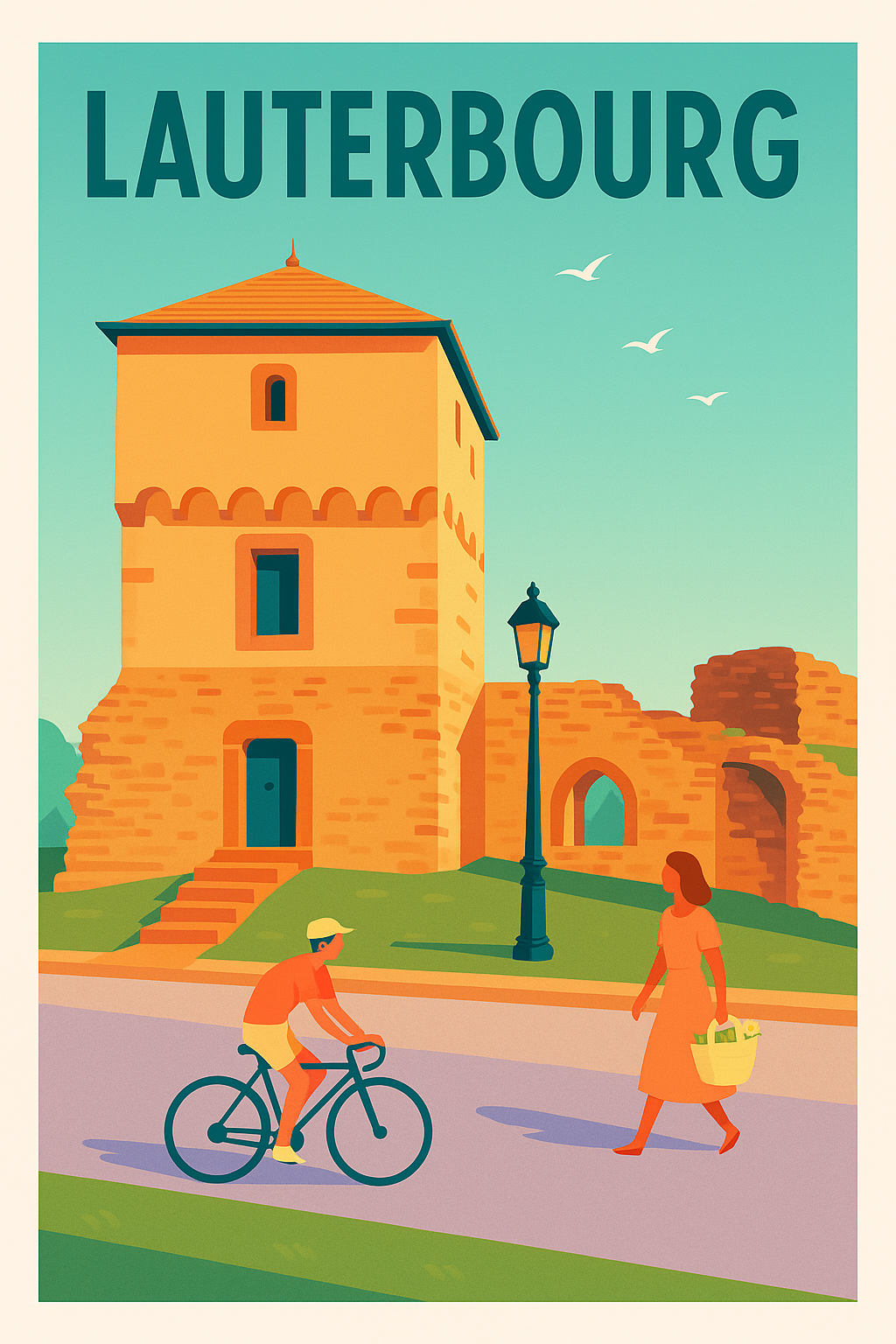 Affiche de Lauterbourg - Charme historique et douceur de vivre