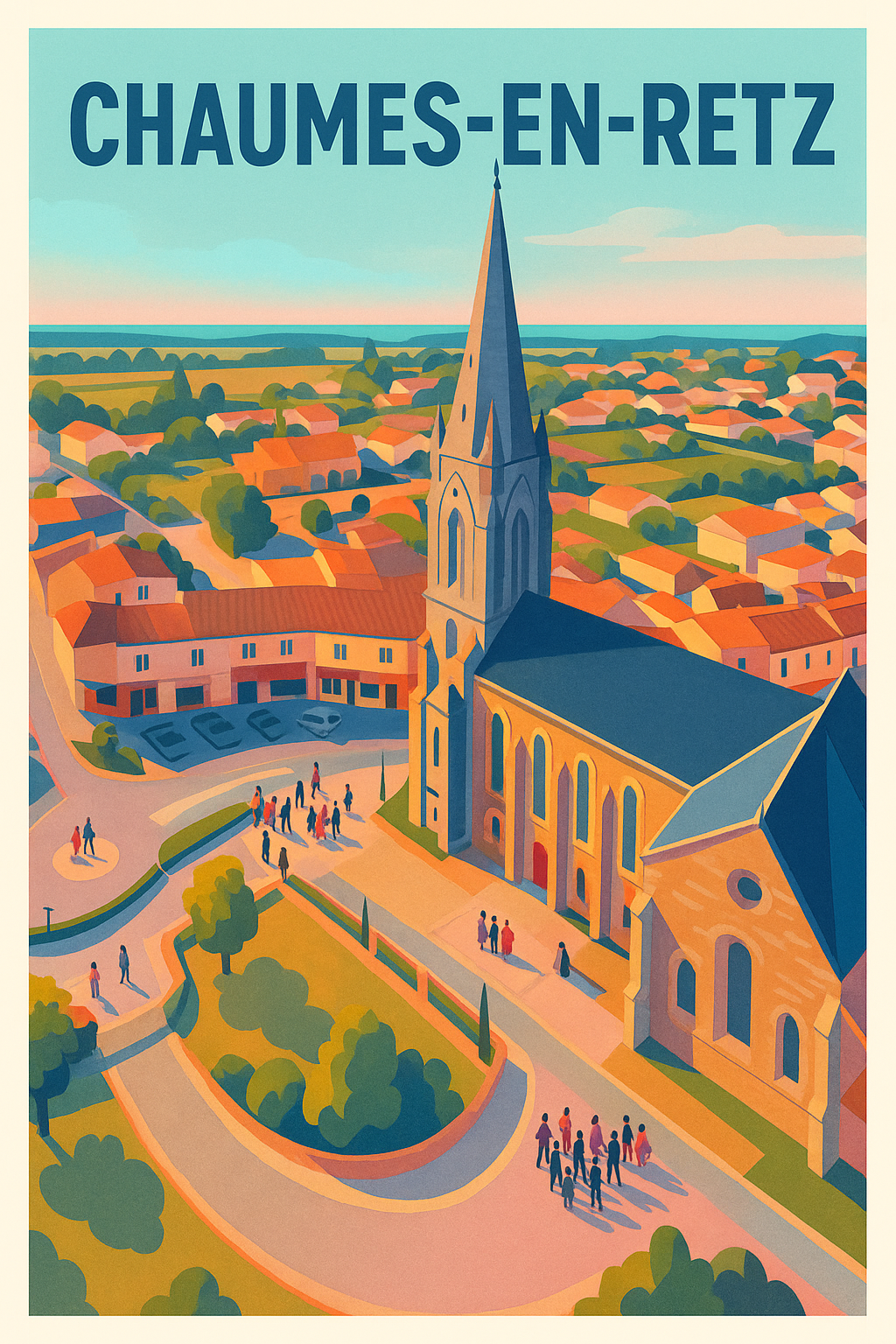 Affiche de Chaumes-en-Retz - Un charme authentique au cœur de la région