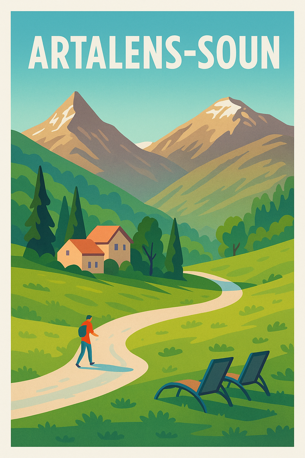 Affiche de Artalens-Souin - Évasion au cœur des Pyrénées