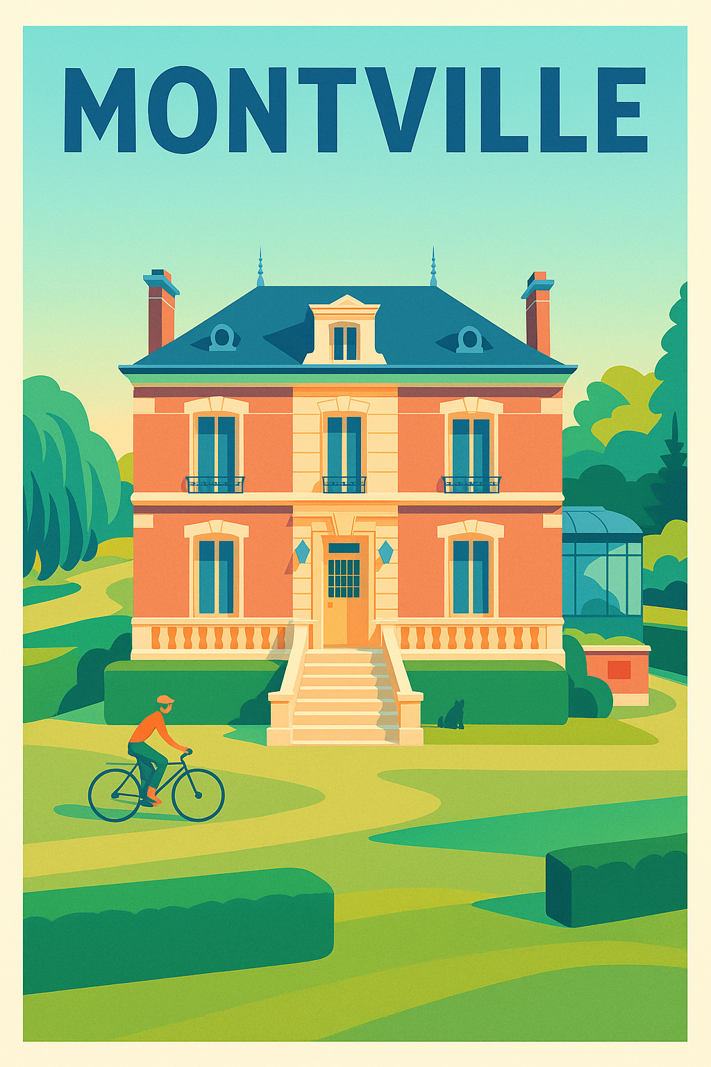 Affiche de Montville - Charme et sérénité en pleine nature