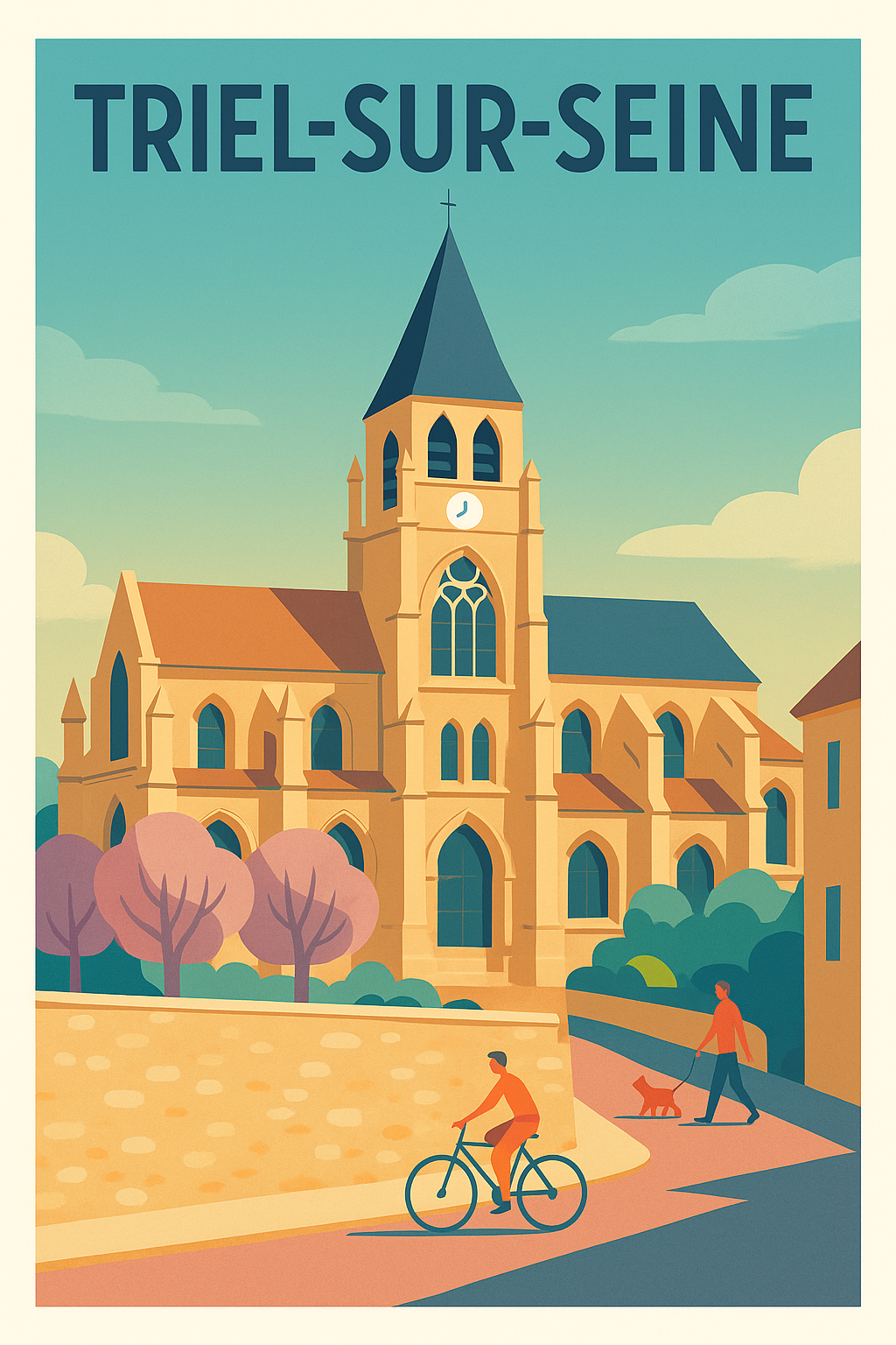 Affiche de Triel-sur-Seine - Charme tranquille au cœur de la ville