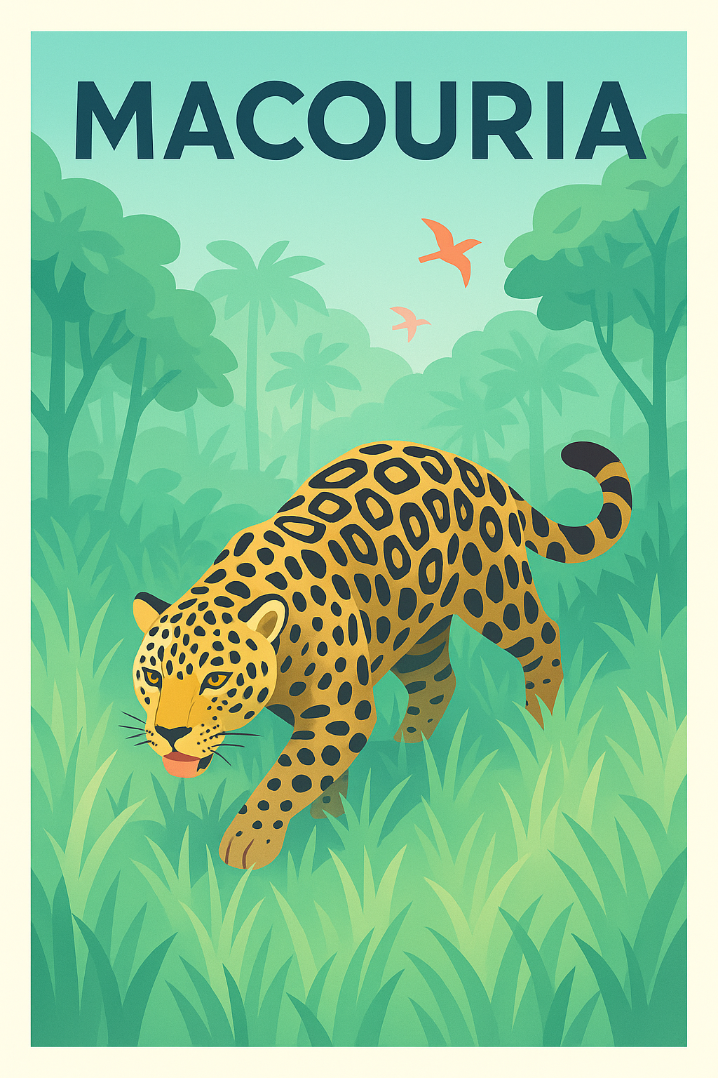 Affiche de Macouria - Plongée au cœur de la nature sauvage