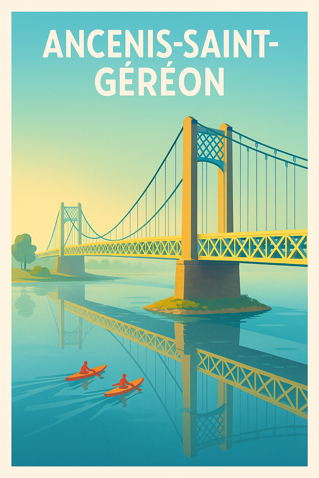 Affiche de Ancenis-Saint-Géréon - Harmonie sur la Loire