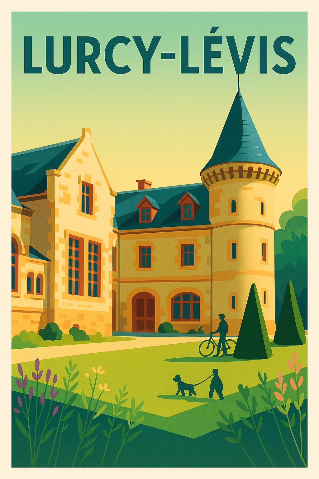 Affiche de Lurcy-Lévis - Un havre de charme et de sérénité