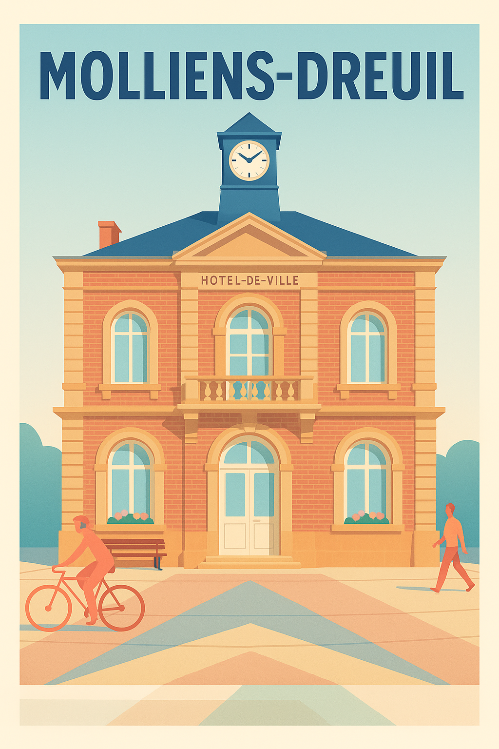Affiche de Molliens-Dreuil - Charme et authenticité au cœur de la ville