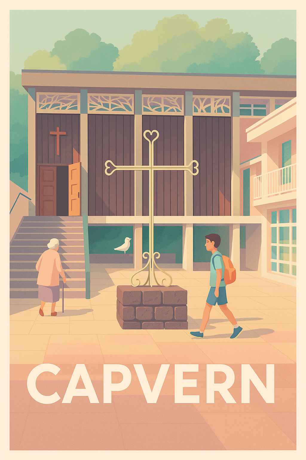 Affiche de Capvern - Charme et sérénité au cœur du village