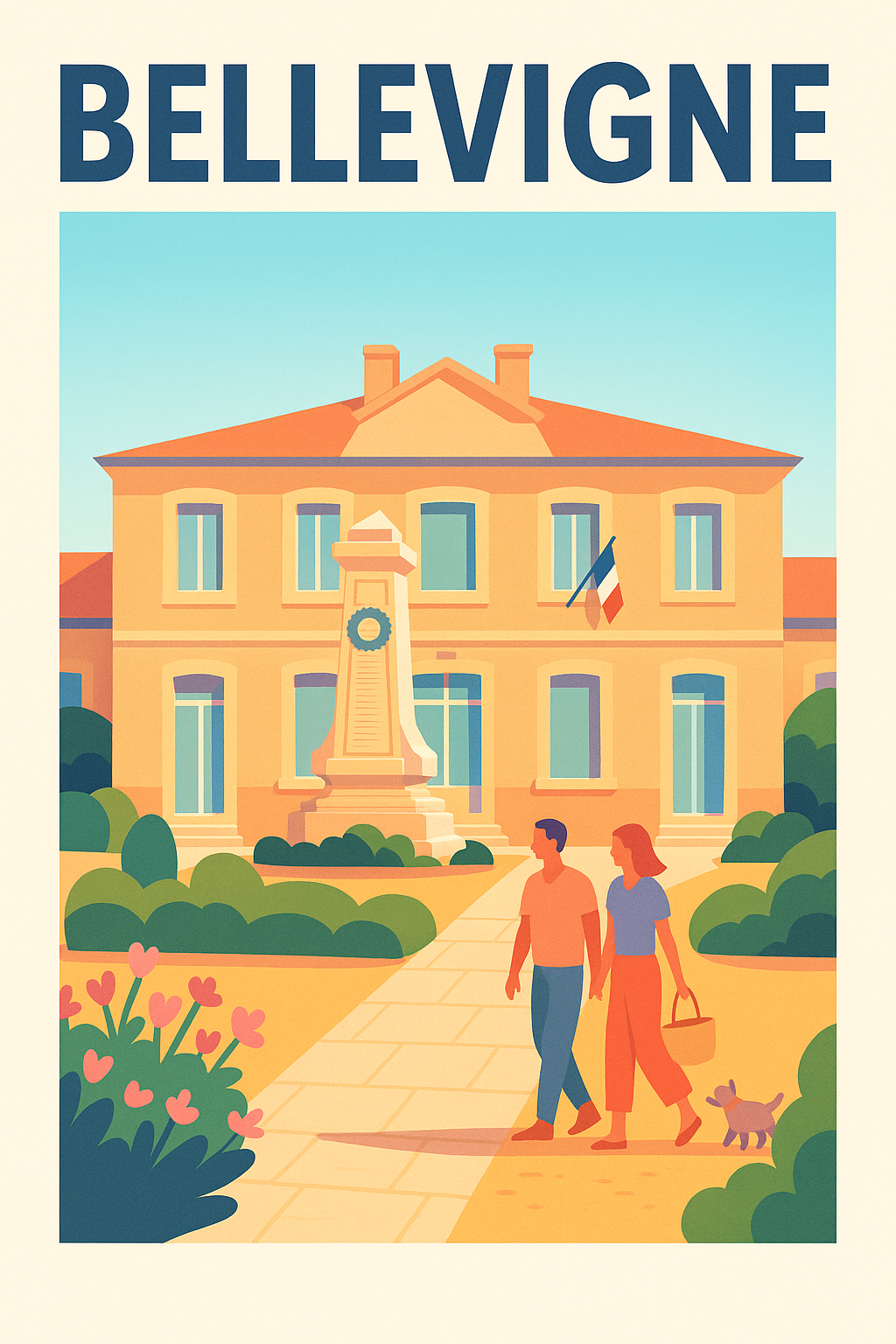 Affiche de Bellevigne - Charme et Sérénité au Cœur de la Ville