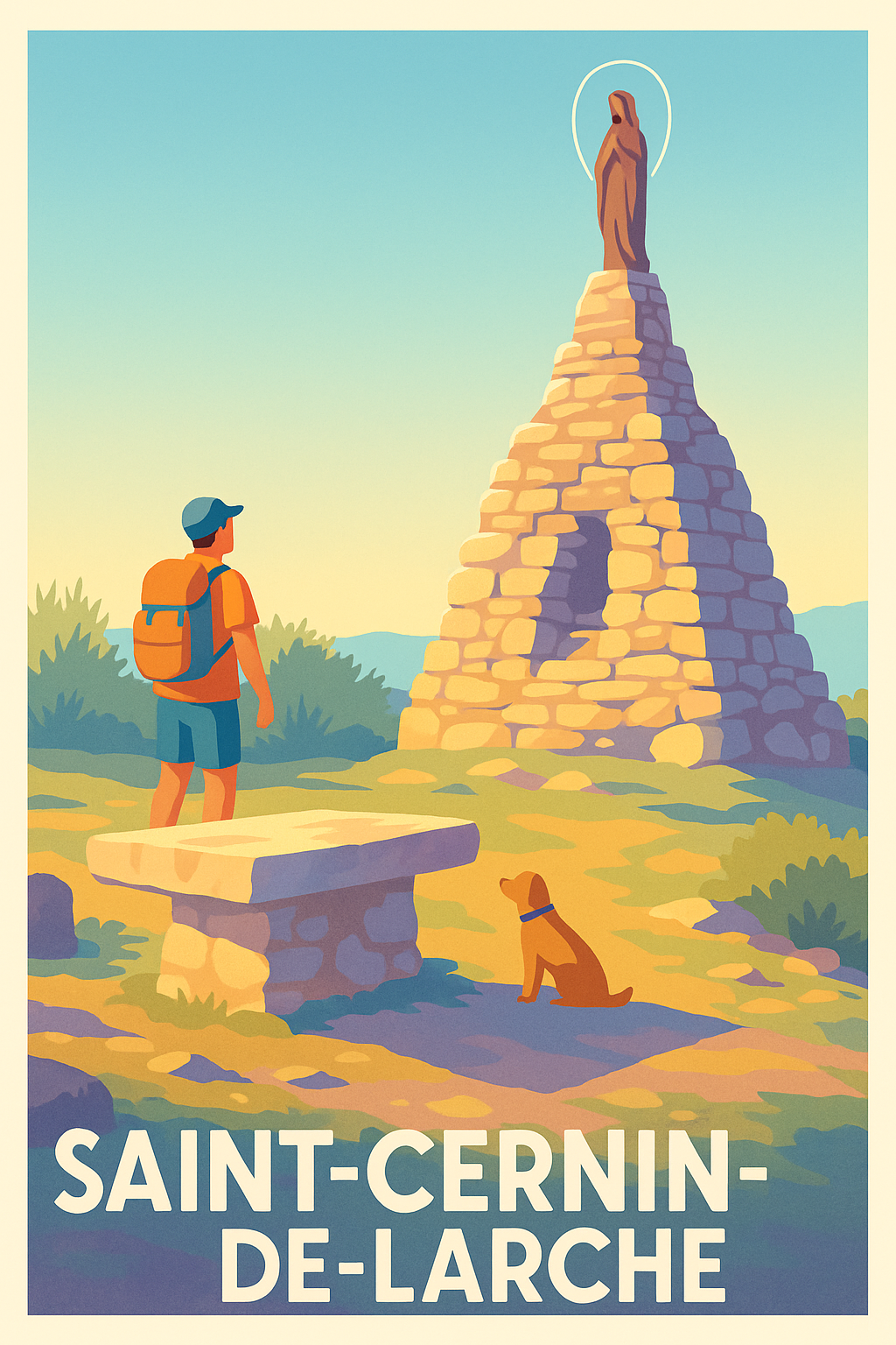 Affiche de Saint-Cernin-de-Larche - Escapade au sommet