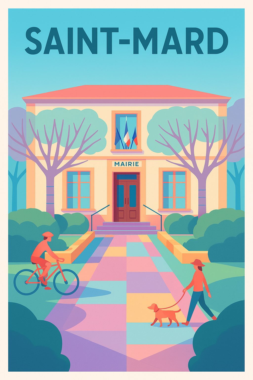 Affiche de Saint-Mard - Charme et Sérénité au cœur de la ville
