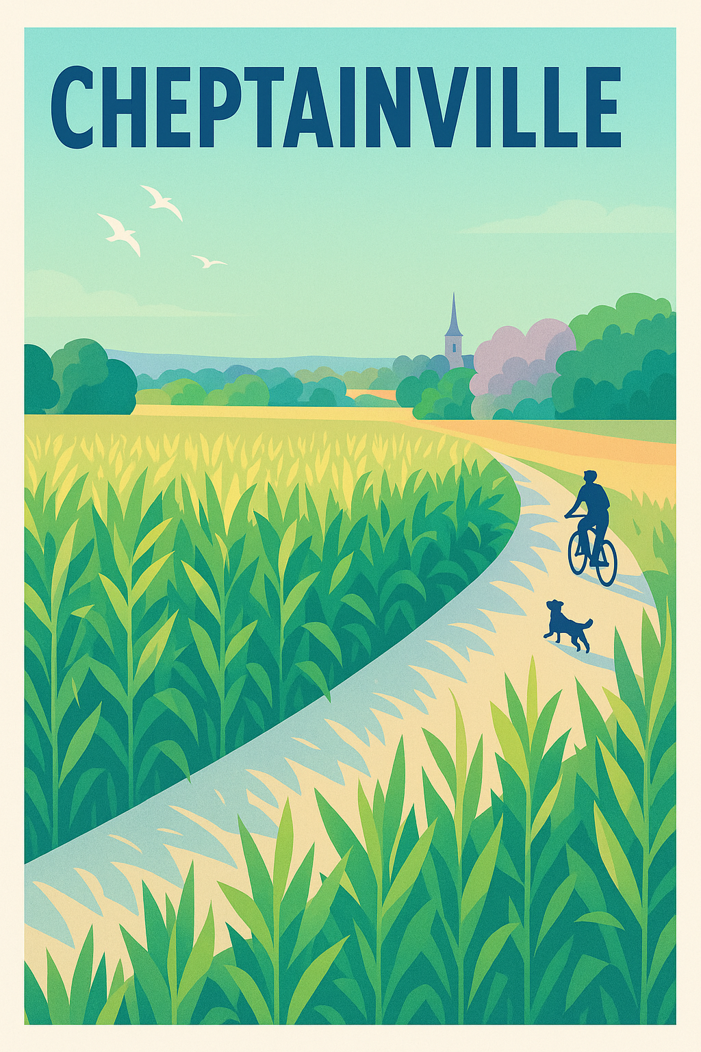 Affiche de Cheptainville - Promenade bucolique en pleine nature