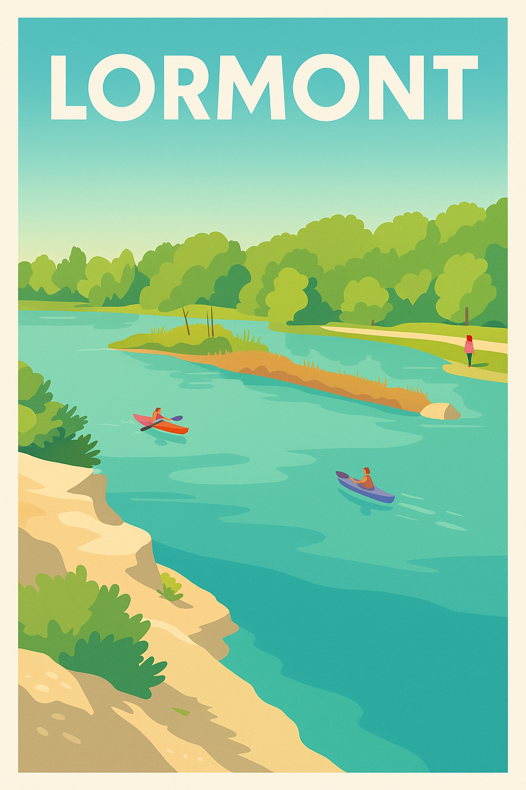 Affiche de Lormont - Évasion nature au fil de l'eau