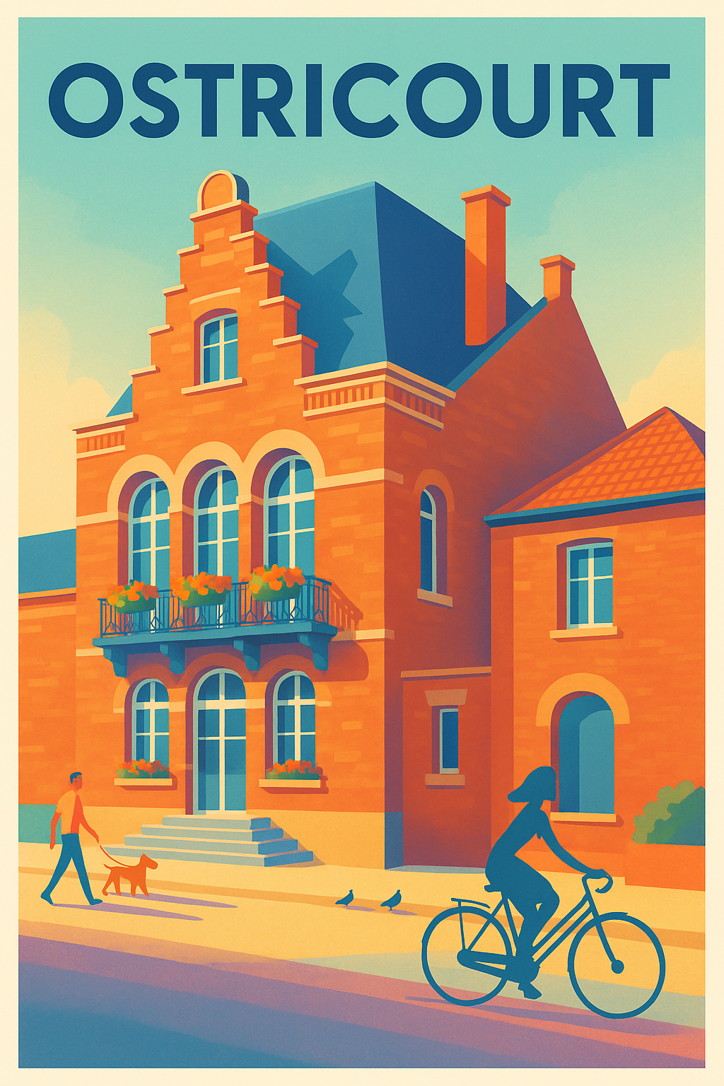Affiche de Ostricourt - L’Art de Vivre en Douceur