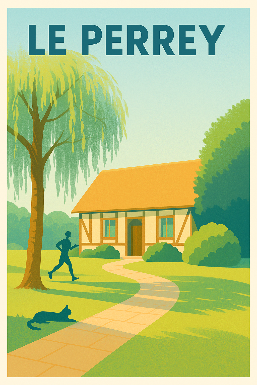 Affiche de Le Perrey - Harmonie champêtre et sérénité