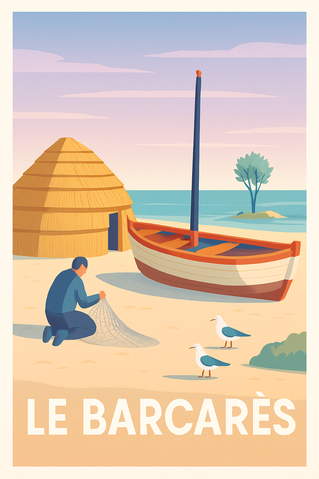 Affiche de Le Barcarès - Charme et douceur méditerranéenne