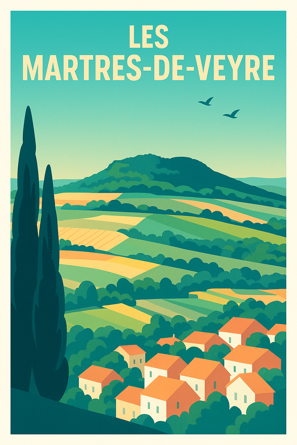 Affiche de Les Martres-de-Veyre - Voyage paisible au cœur de la nature