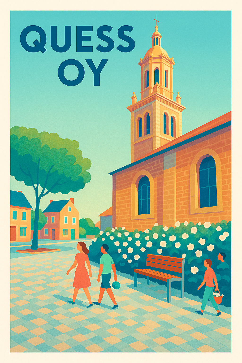 Affiche de Quessoy - Ambiance paisible au cœur de la ville