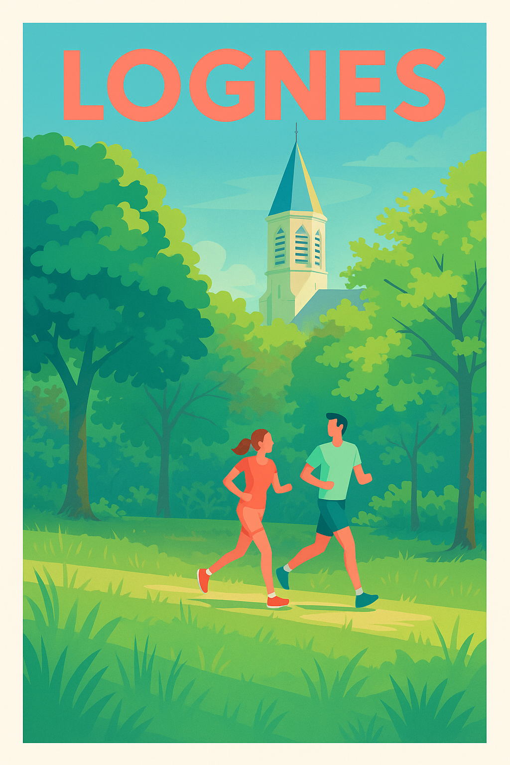 Affiche de Lognes - L'énergie en pleine nature