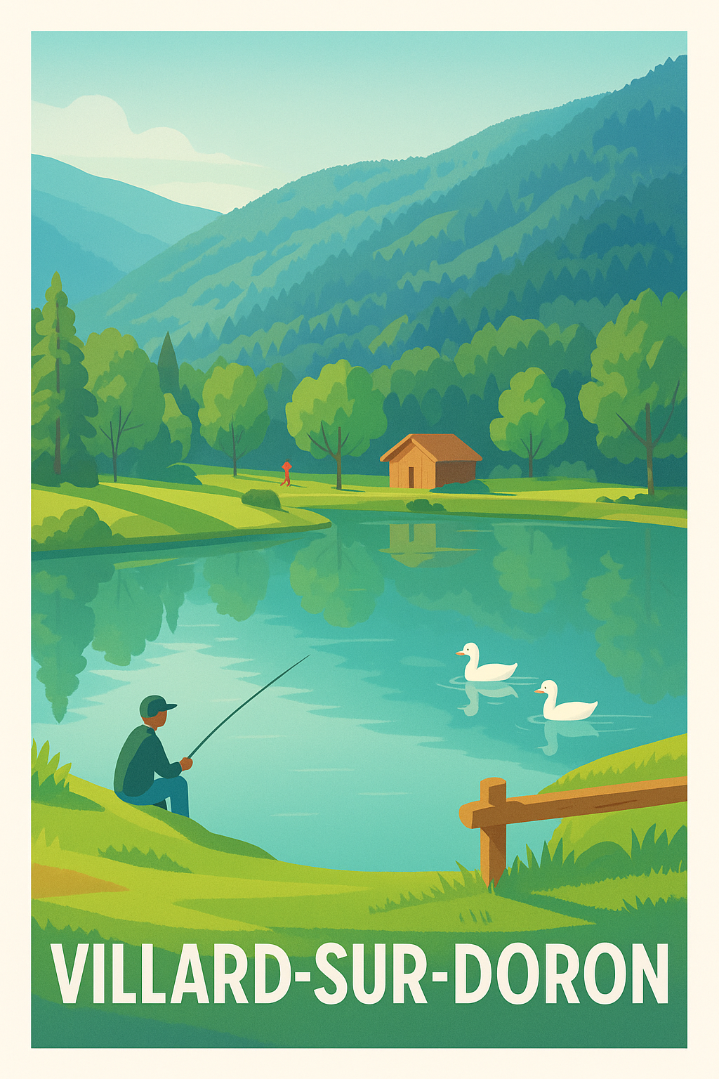 Affiche de Villard-sur-Doron - L’évasion nature au bord de l’eau