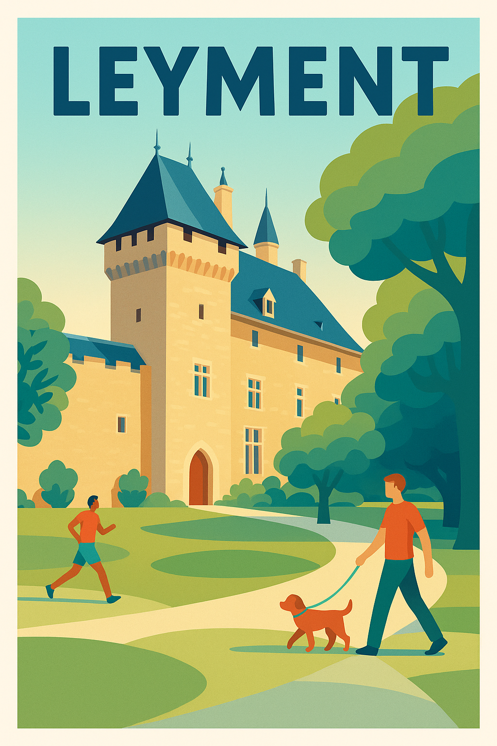 Affiche de Leyment - Un havre de paix au cœur de la nature