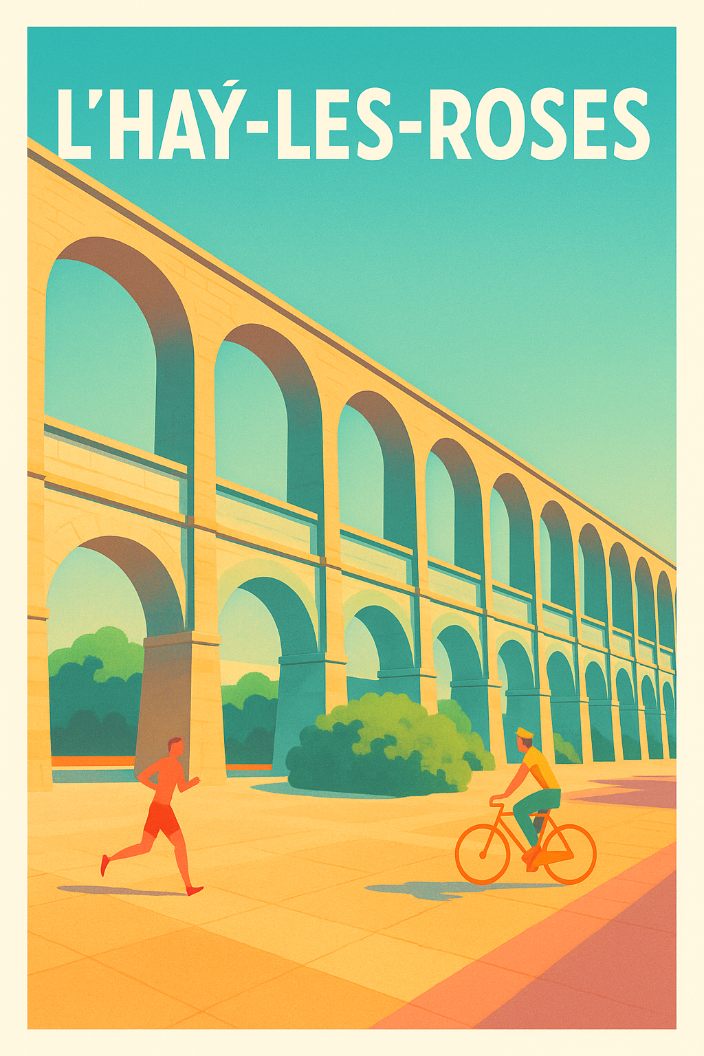 Affiche de L'Haÿ-les-Roses - Charme et sérénité au fil de l'aqueduc