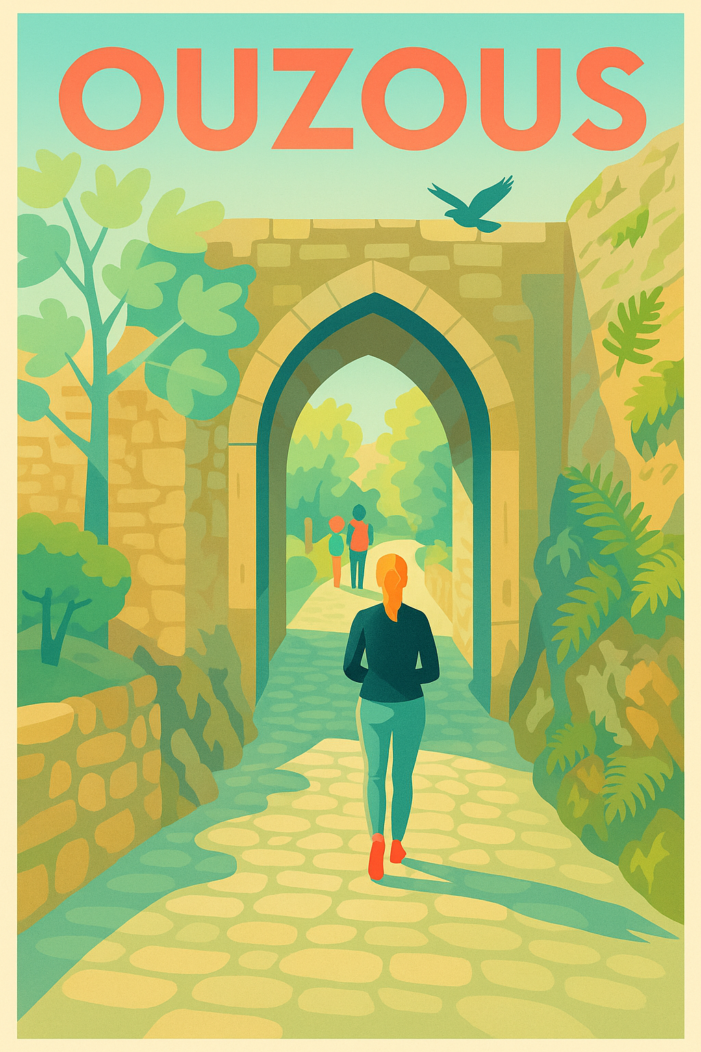 Affiche de Ouzous - Escapade au cœur de la nature et de l'histoire