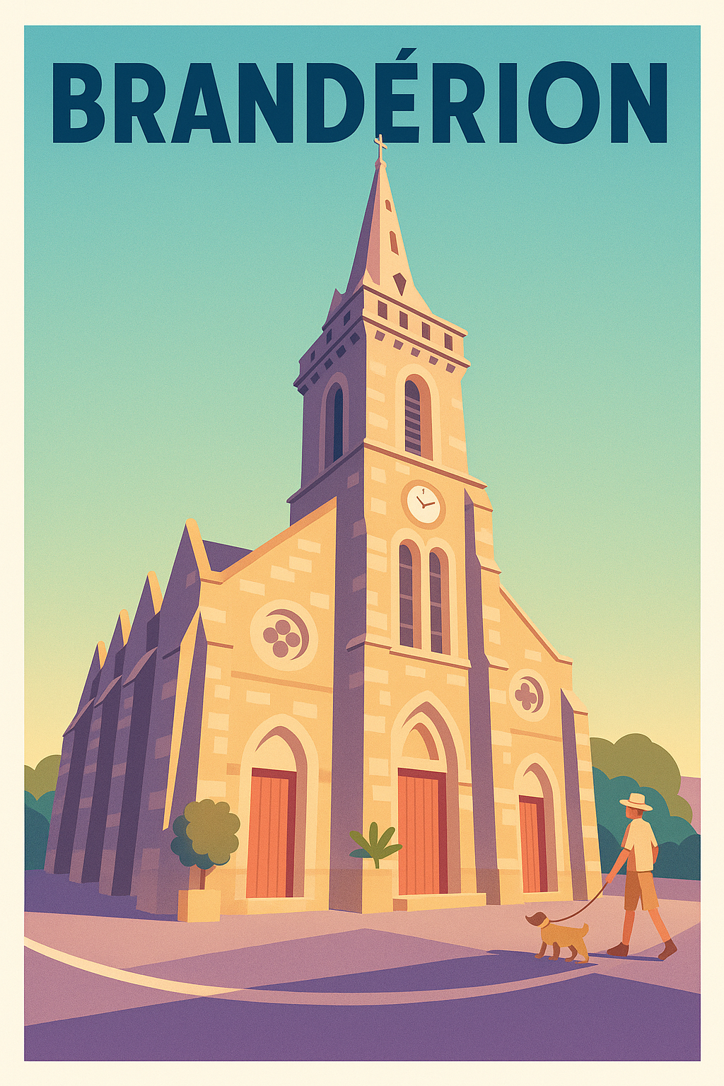 Affiche de Brandérion - Charme architectural au cœur de la Bretagne