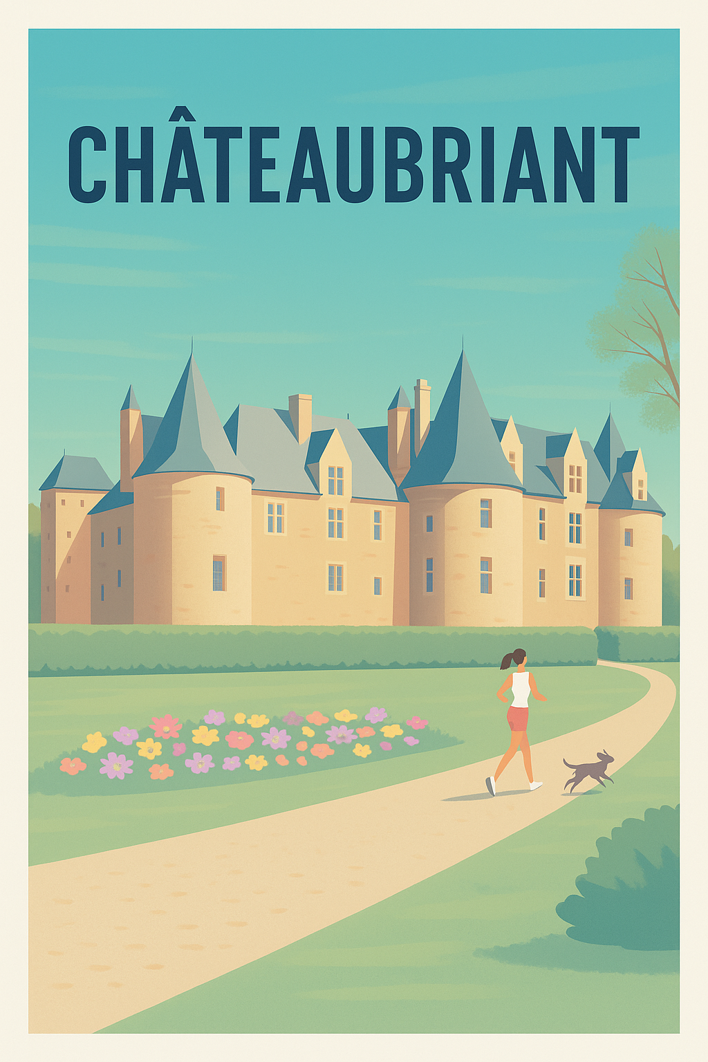 Affiche de Châteaubriant - Escapade au château historique