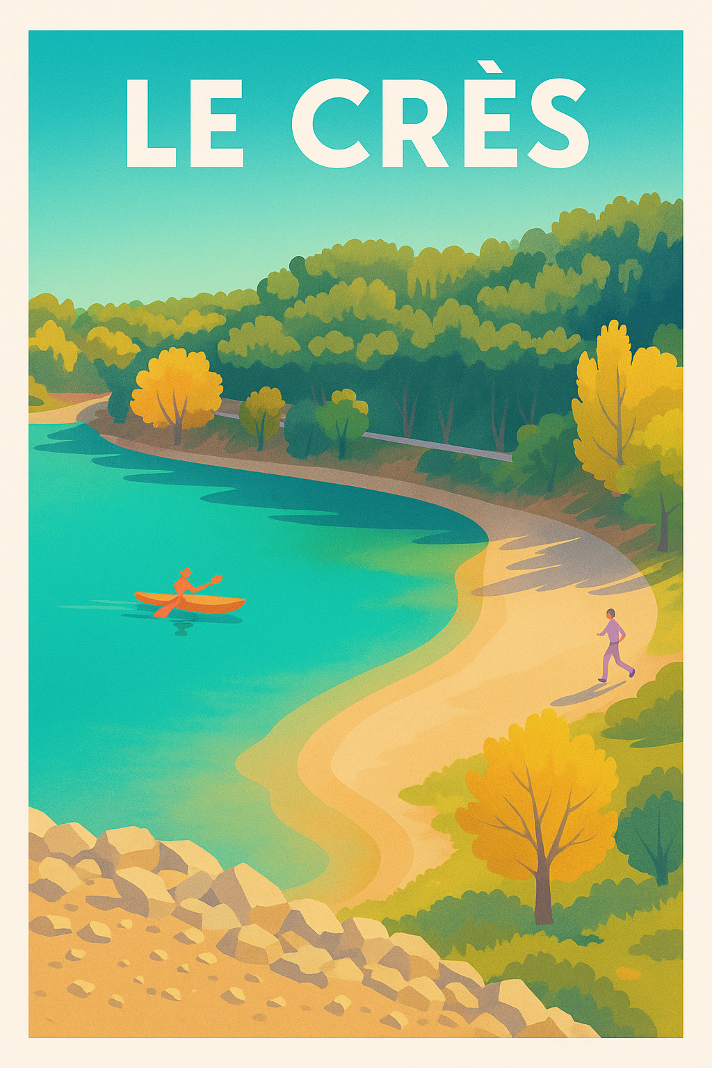 Affiche de Le Crès - Évasion et nature au cœur du Languedoc
