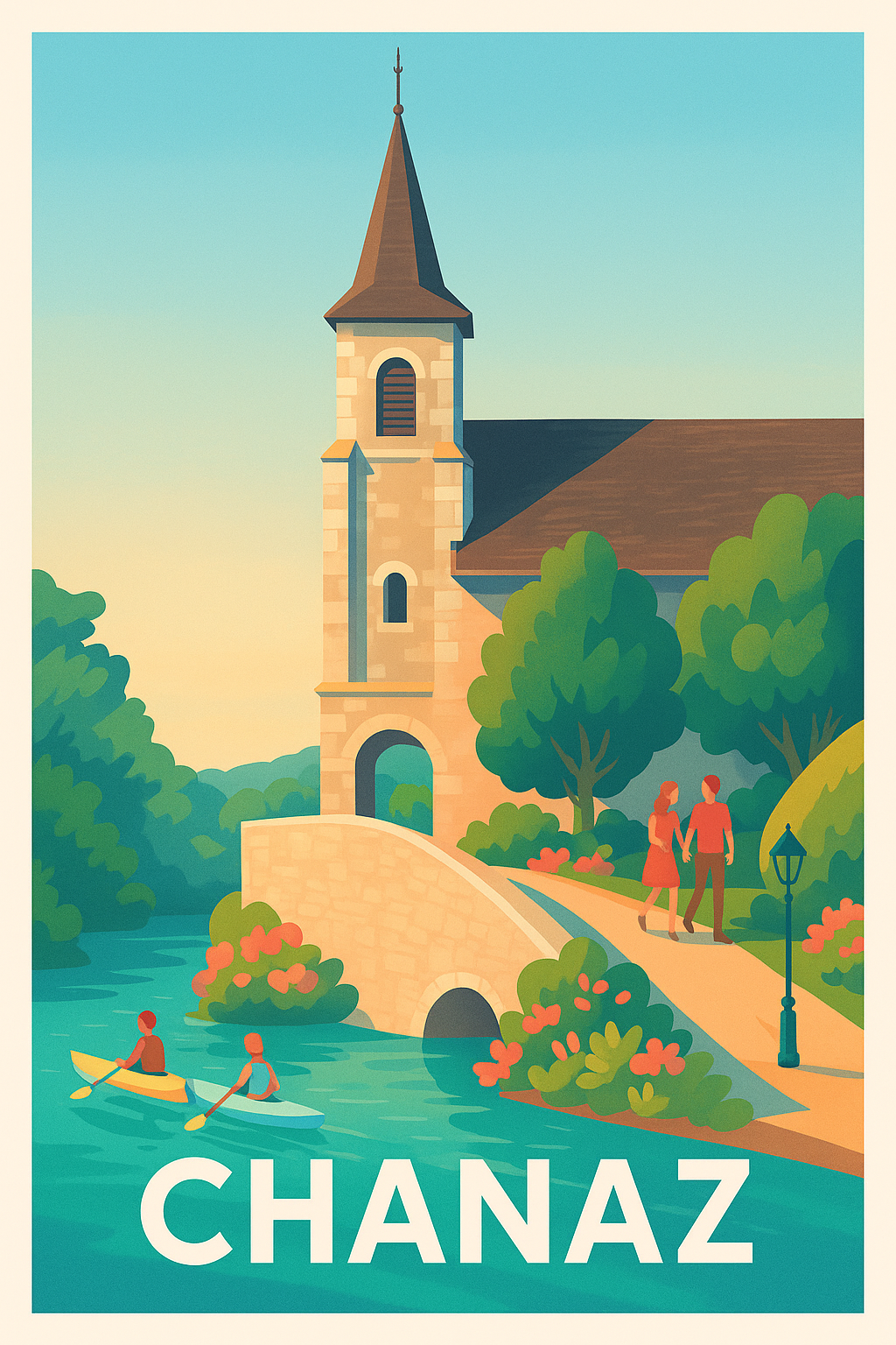 Affiche de Chanaz - Évasion bucolique au fil de l'eau