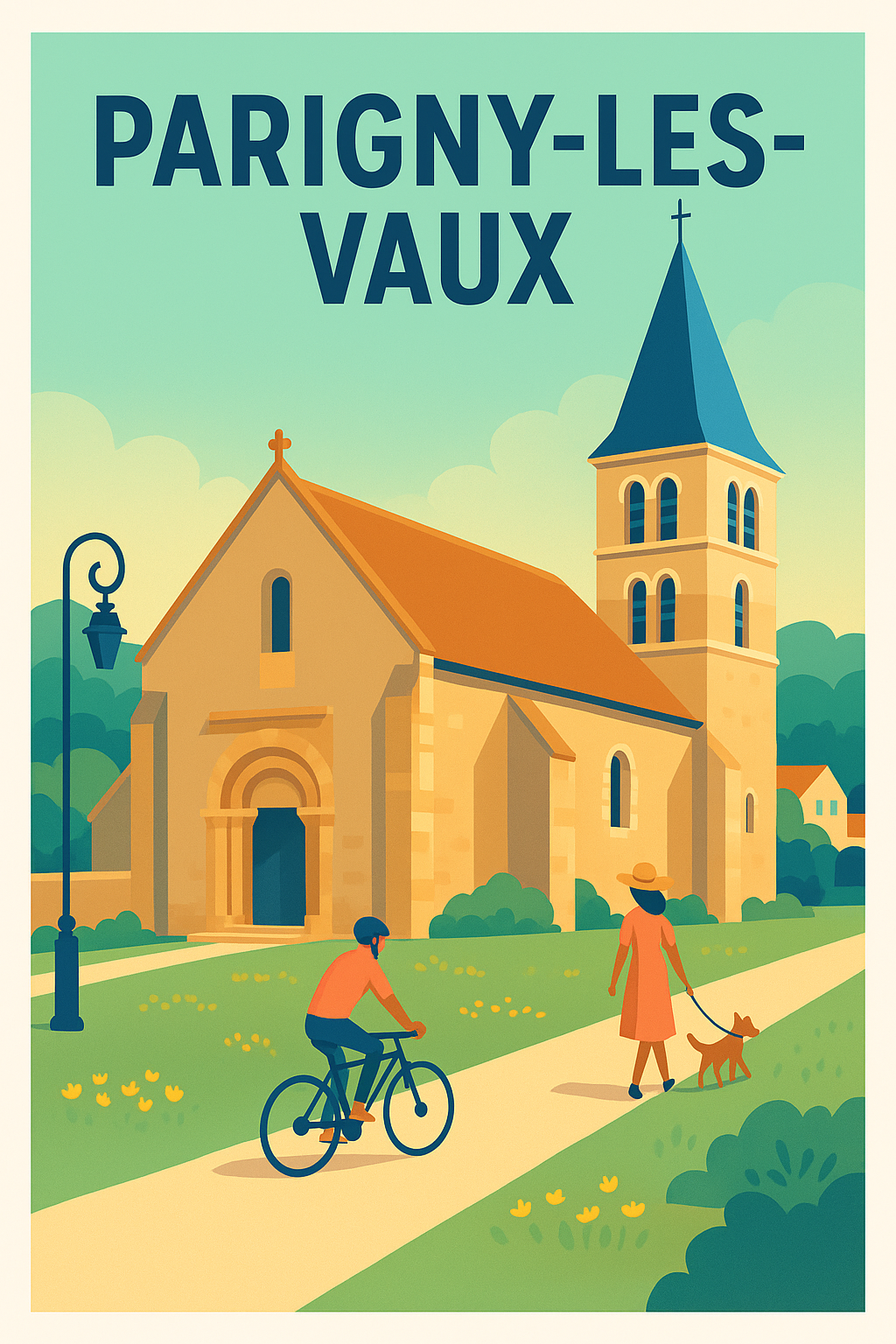 Affiche de Parigny-les-Vaux - Charme bucolique et patrimoine local